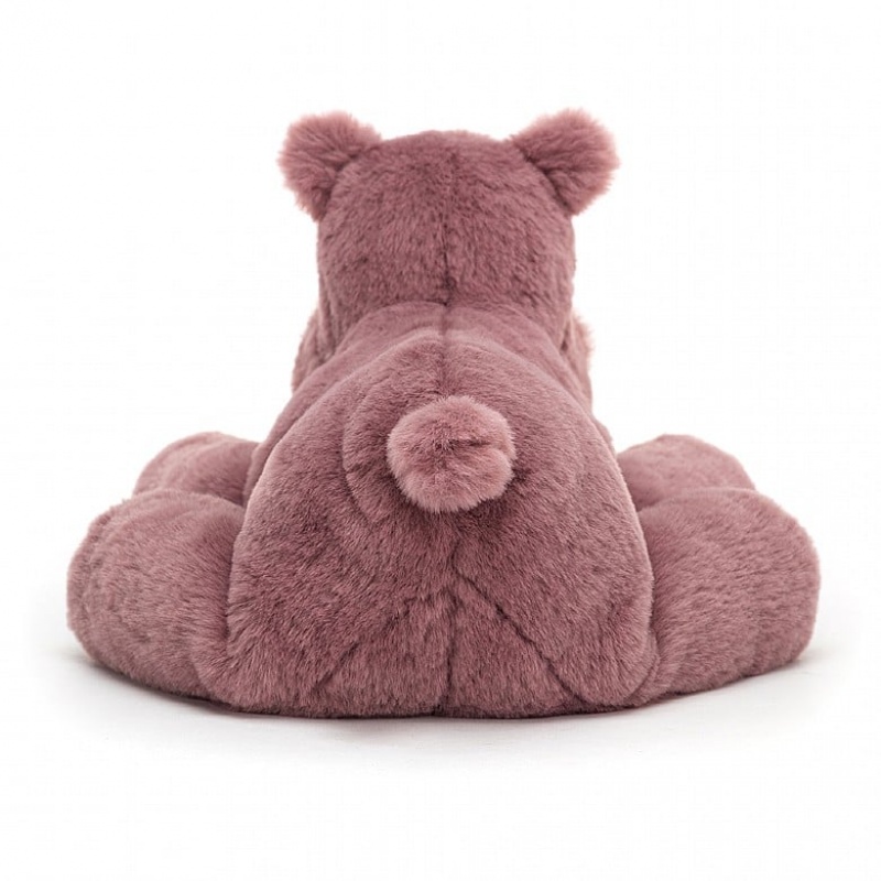 MEDIUM Jellycat Huggady Hippo 22 CM X 12 CM, Jellycat USA | ZT2674319