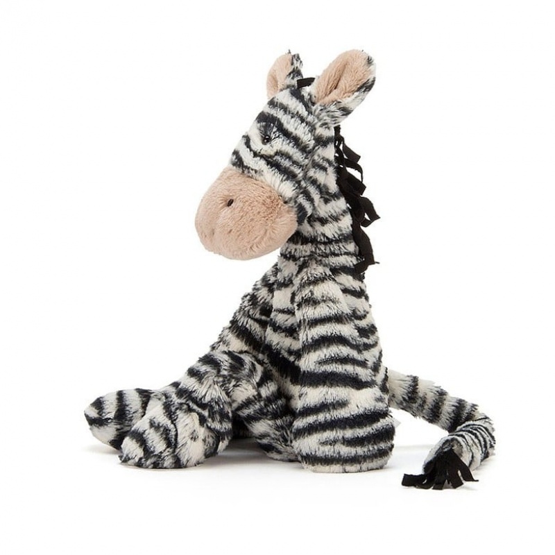 MEDIUM Jellycat Merryday Zebra 41 CM, Jellycat USA | BC9826051