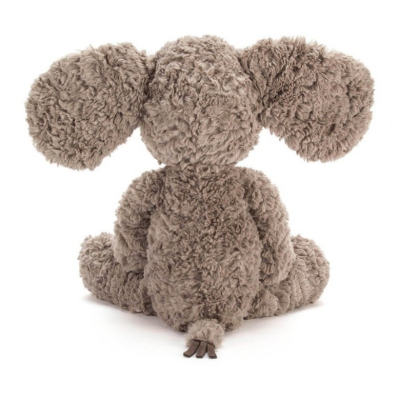 MEDIUM Jellycat Mumble Elephant 41 CM X 11 CM, Jellycat USA | KU4815769