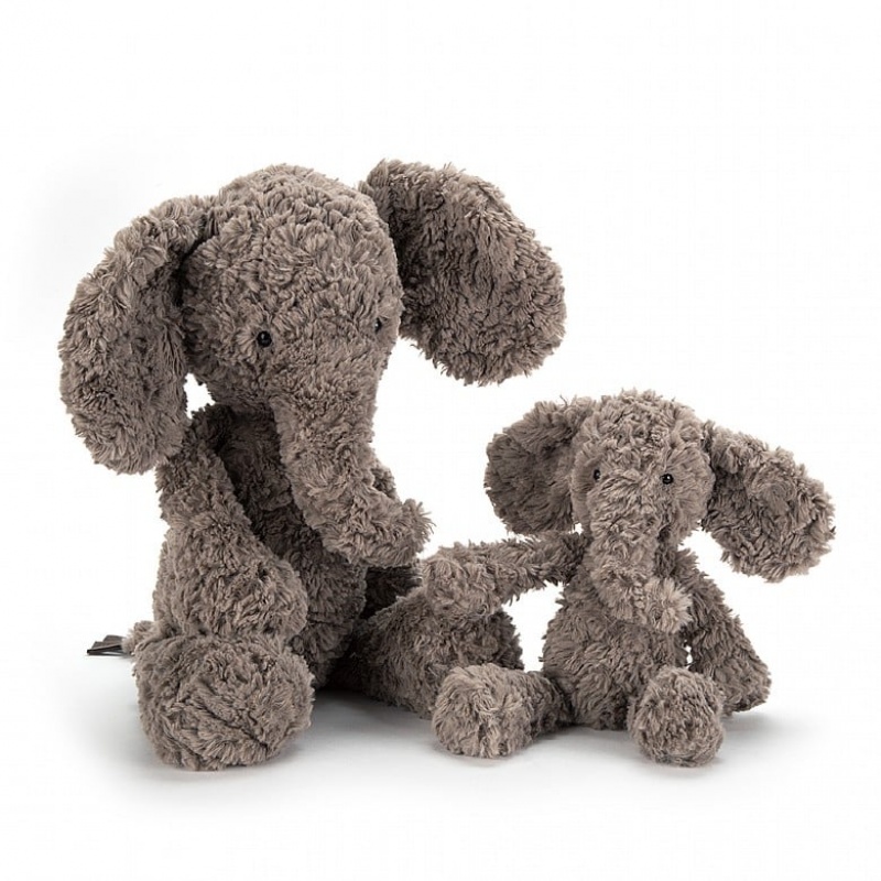 MEDIUM Jellycat Mumble Elephant 41 CM X 11 CM, Jellycat USA | KU4815769