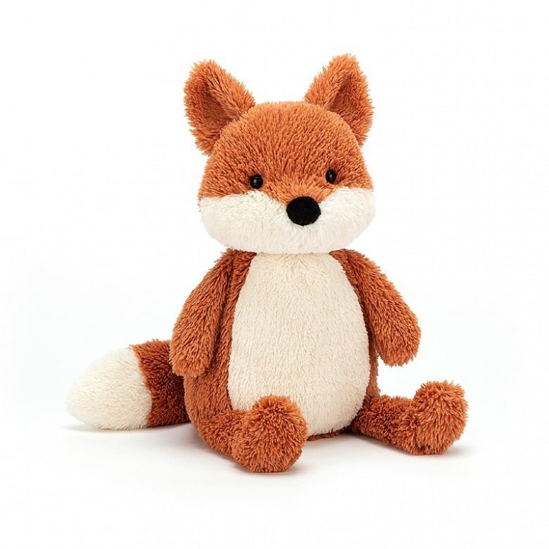 MEDIUM Jellycat Peanut Fox 23 CM X 13 CM, Jellycat USA | TW1459326