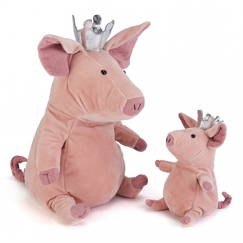 MEDIUM Jellycat Petronella the Pig Princess 24 CM X 15 CM, Jellycat USA | AU4179653