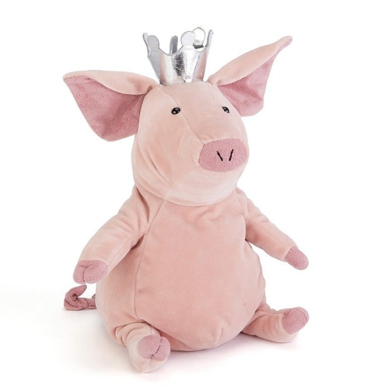 MEDIUM Jellycat Petronella the Pig Princess 24 CM X 15 CM, Jellycat USA | AU4179653