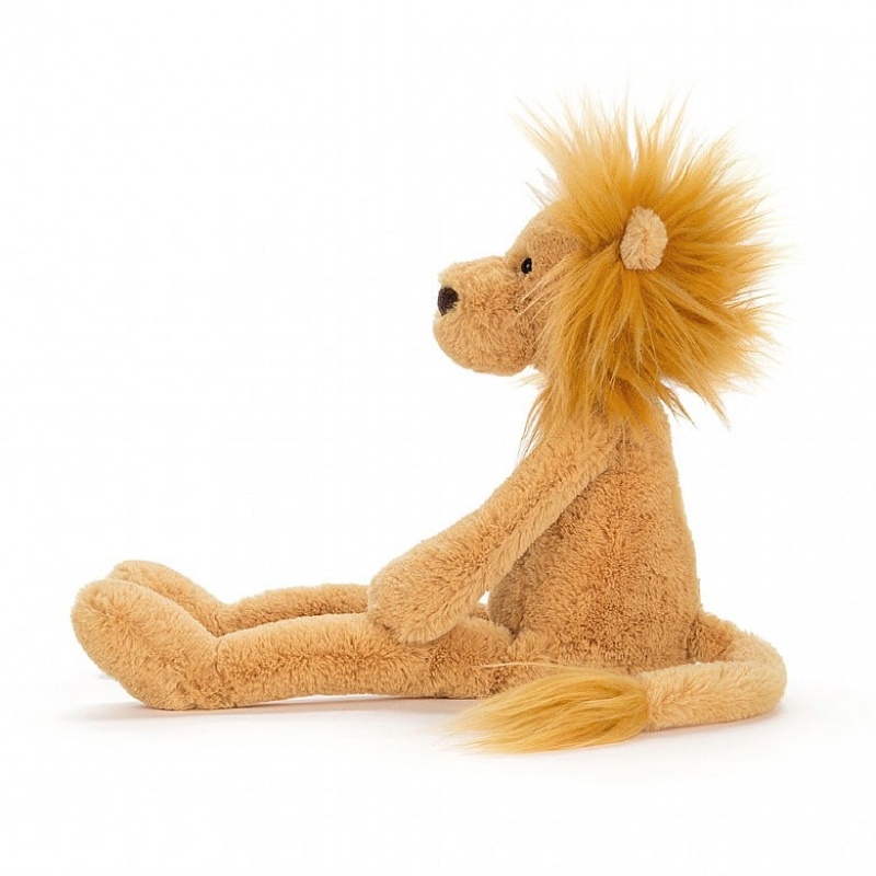 MEDIUM Jellycat Pitterpat Lion 40 CM X 8 CM, Jellycat USA | PO8415607