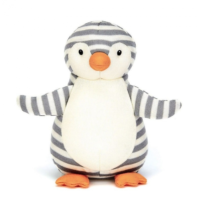 MEDIUM Jellycat Shiver Penguin 22 CM, Jellycat USA | XI5294610