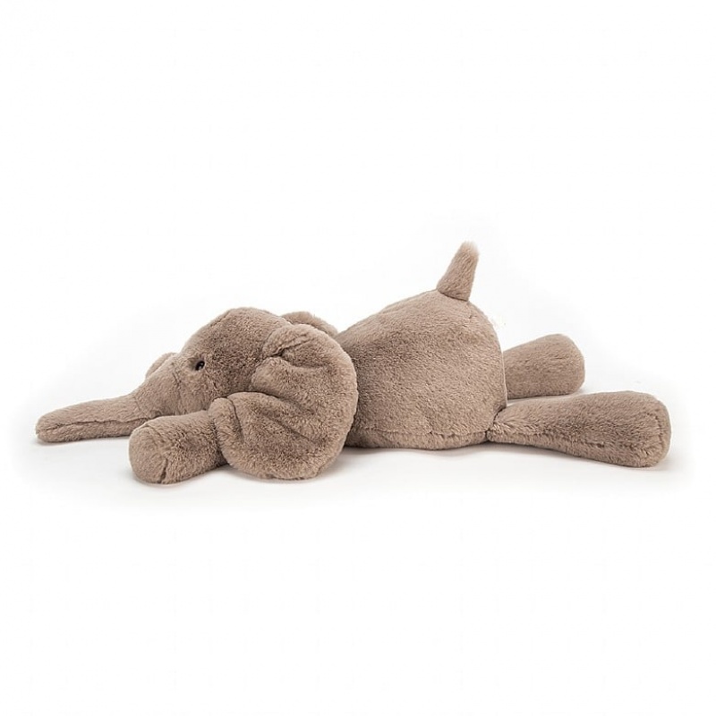 MEDIUM Jellycat Smudge Elephant 24 CM X 12 CM, Jellycat USA | DG8273019