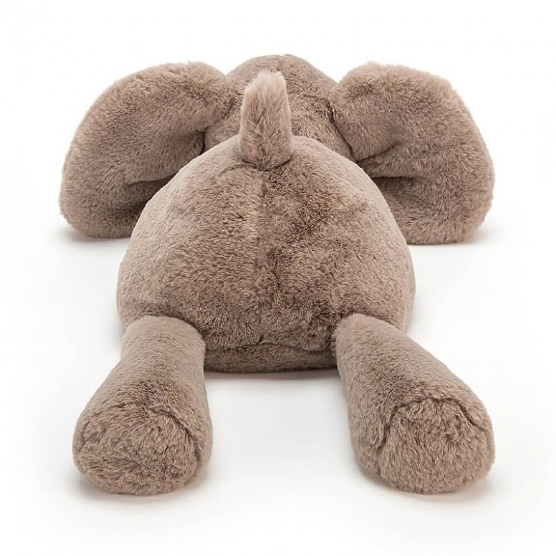 MEDIUM Jellycat Smudge Elephant 24 CM X 12 CM, Jellycat USA | DG8273019