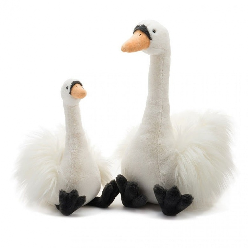 MEDIUM Jellycat Solange Swan 42 CM X 13 CM, Jellycat USA | XP0178436