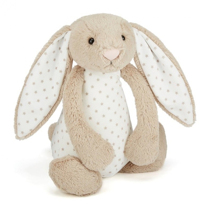 MEDIUM Jellycat Starry Bunny 31 CM, Jellycat USA | NL4026835