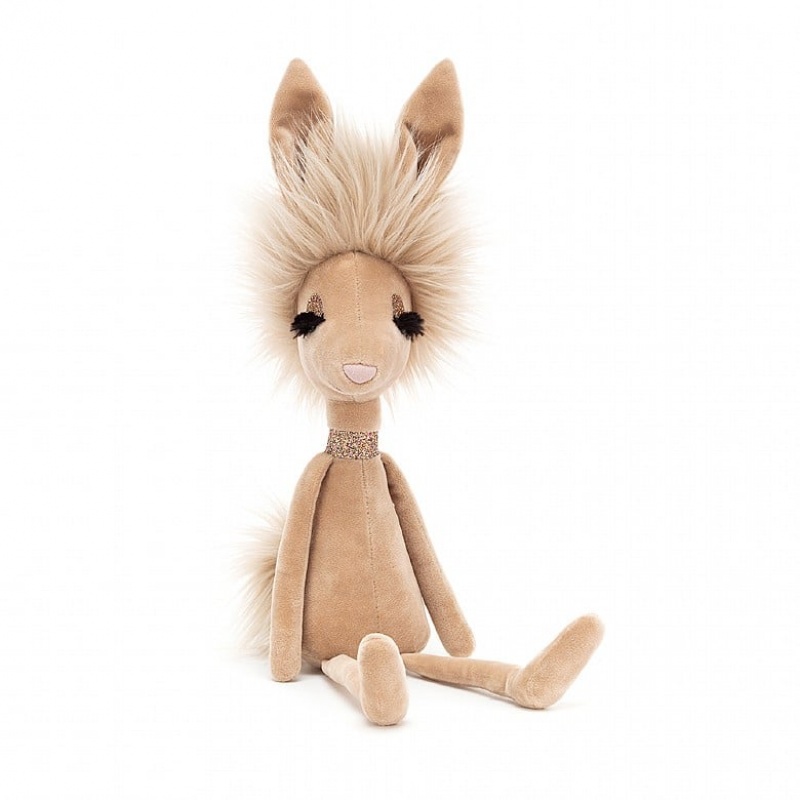 MEDIUM Jellycat Swellegant Vivien Hare 35 CM X 7 CM, Jellycat USA | VQ2618039