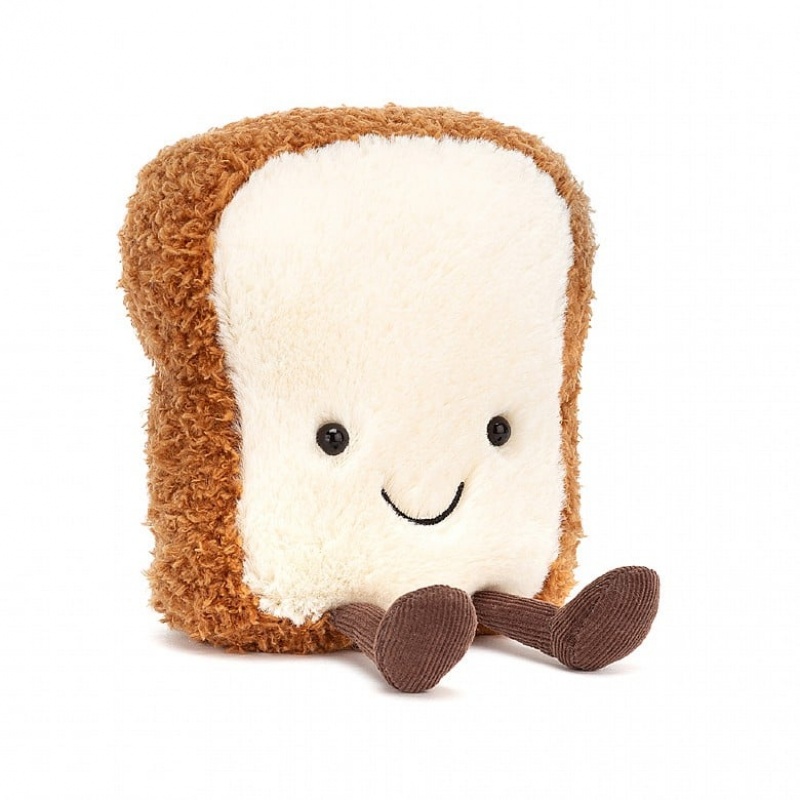 SMALL Jellycat Amuseable Toast 16 CM X 9 CM, Jellycat USA | GS6978045