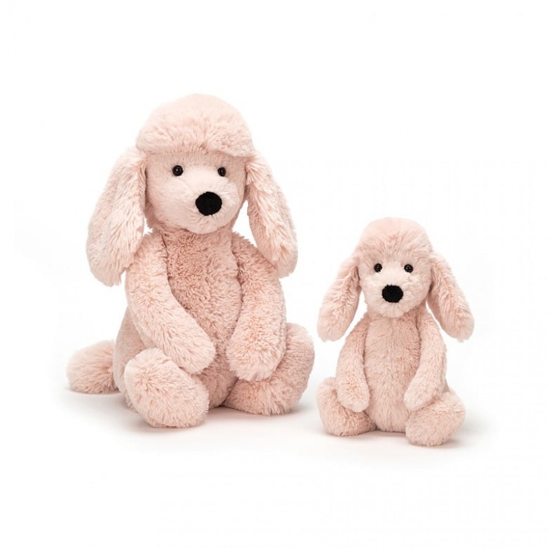 SMALL Jellycat Bashful Poodle 18 CM X 9 CM, Jellycat USA | QS6913854