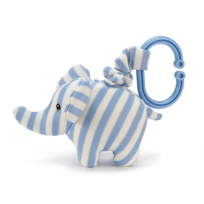 SMALL Jellycat Elliott Elephant Jitter 15 CM, Jellycat USA | MB7532168