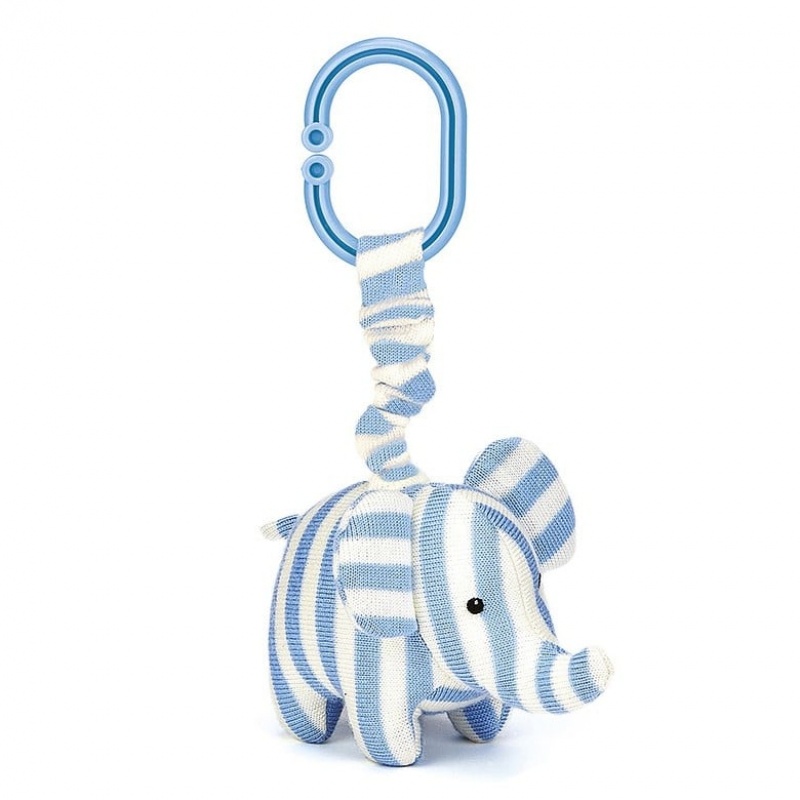 SMALL Jellycat Elliott Elephant Jitter 15 CM, Jellycat USA | MB7532168