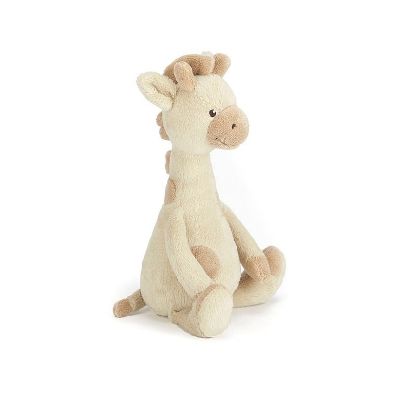 SMALL Jellycat Gentle Giraffe Rattle 23 CM, Jellycat USA | GS2569387