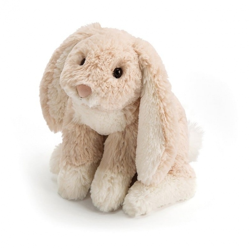 SMALL Jellycat Loppy Oatmeal Bunny 21 CM X 9 CM, Jellycat USA | NT8421506