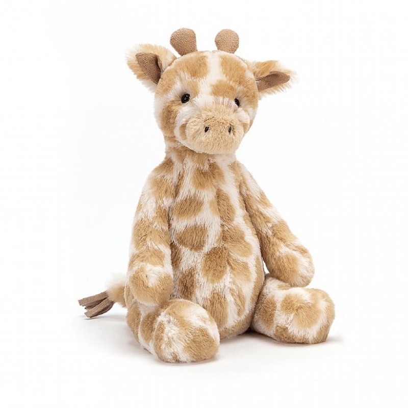 SMALL Jellycat Puffles Giraffe 19 CM X 7 CM, Jellycat USA | VS5403982