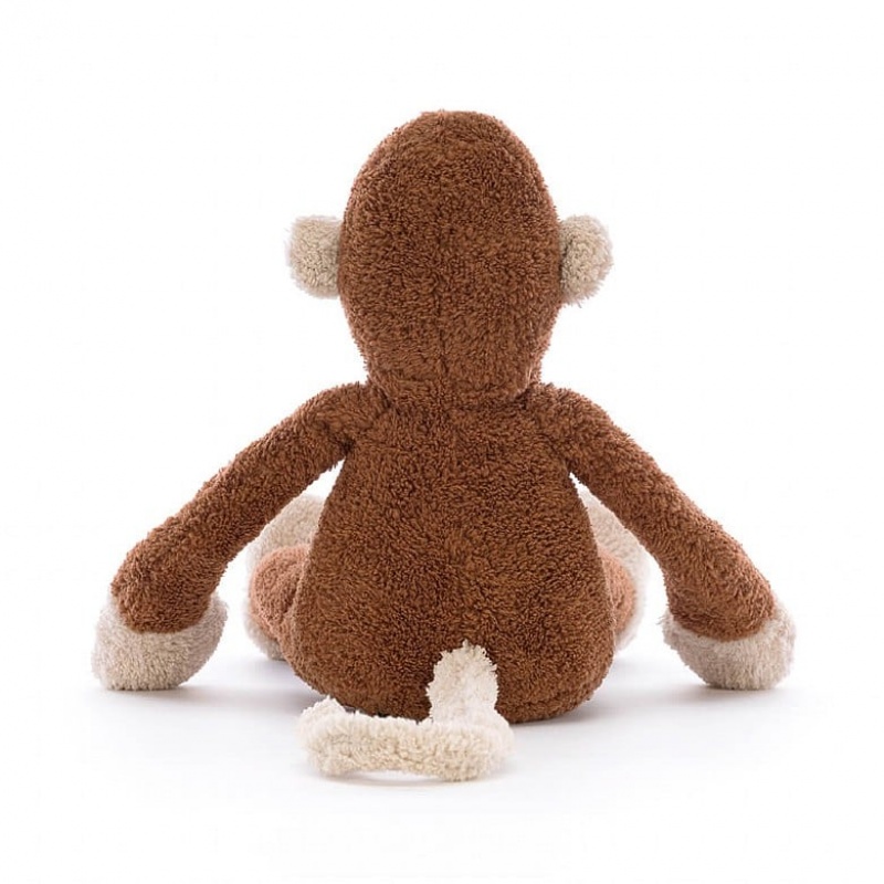 SMALL Jellycat Slackajack Mouse 33 CM, Jellycat USA | LB5297148