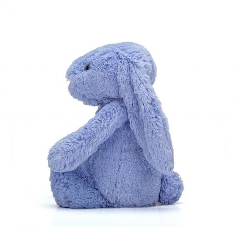 TINY Jellycat Bashful Bluebell Bunny 13 CM X 6 CM, Jellycat USA | SV7694203