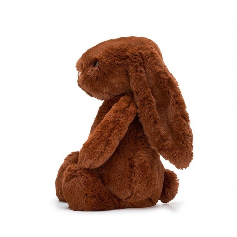 TINY Jellycat Bashful Chocolate Bunny 13 CM, Jellycat USA | XI9271548