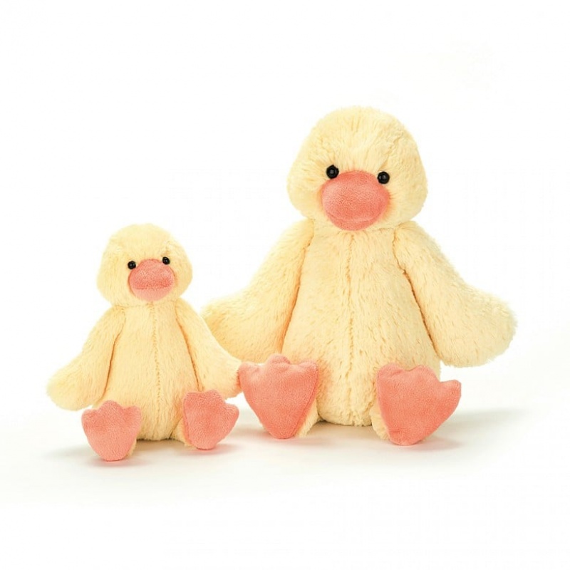 TINY Jellycat Bashful Duckling 13 CM, Jellycat USA | IZ9610875