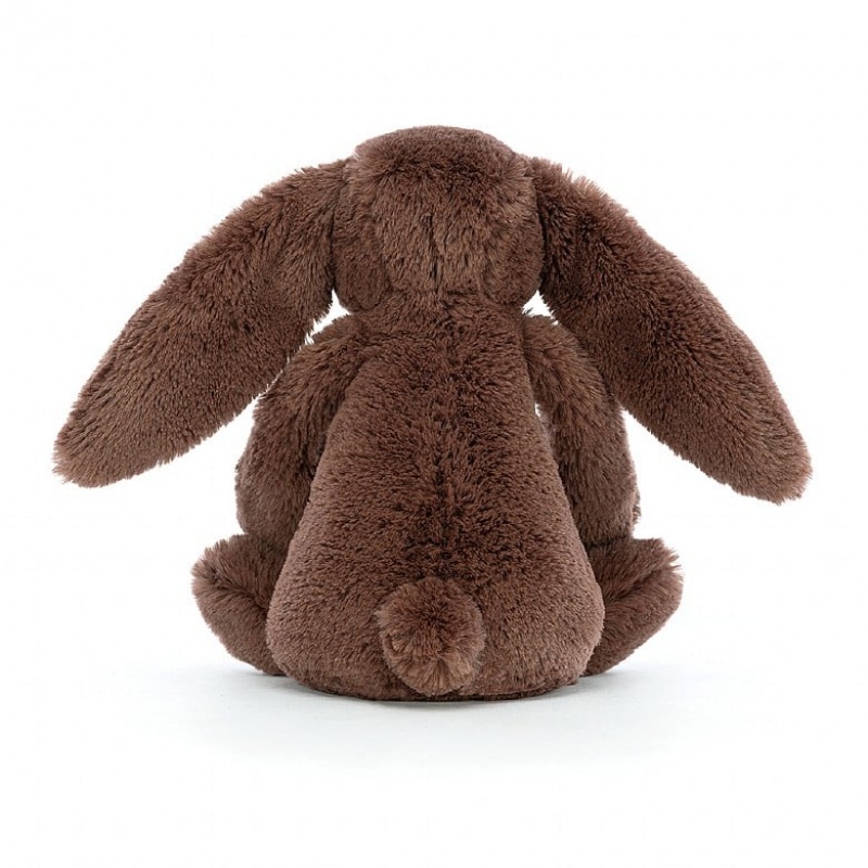 TINY Jellycat Bashful Fudge Bunny 13 CM X 6 CM, Jellycat USA | AW4960378