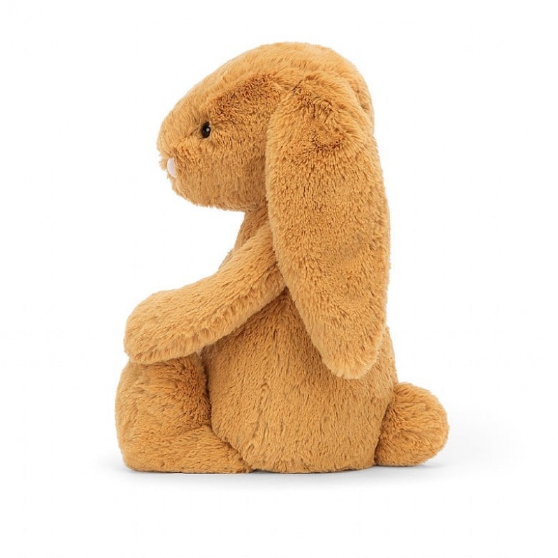 TINY Jellycat Bashful Golden Bunny 13 CM X 6 CM, Jellycat USA | PA0278154