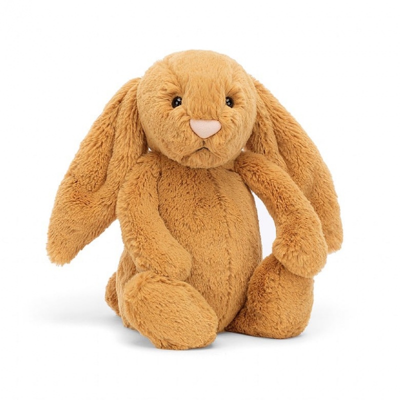 TINY Jellycat Bashful Golden Bunny 13 CM X 6 CM, Jellycat USA | PA0278154