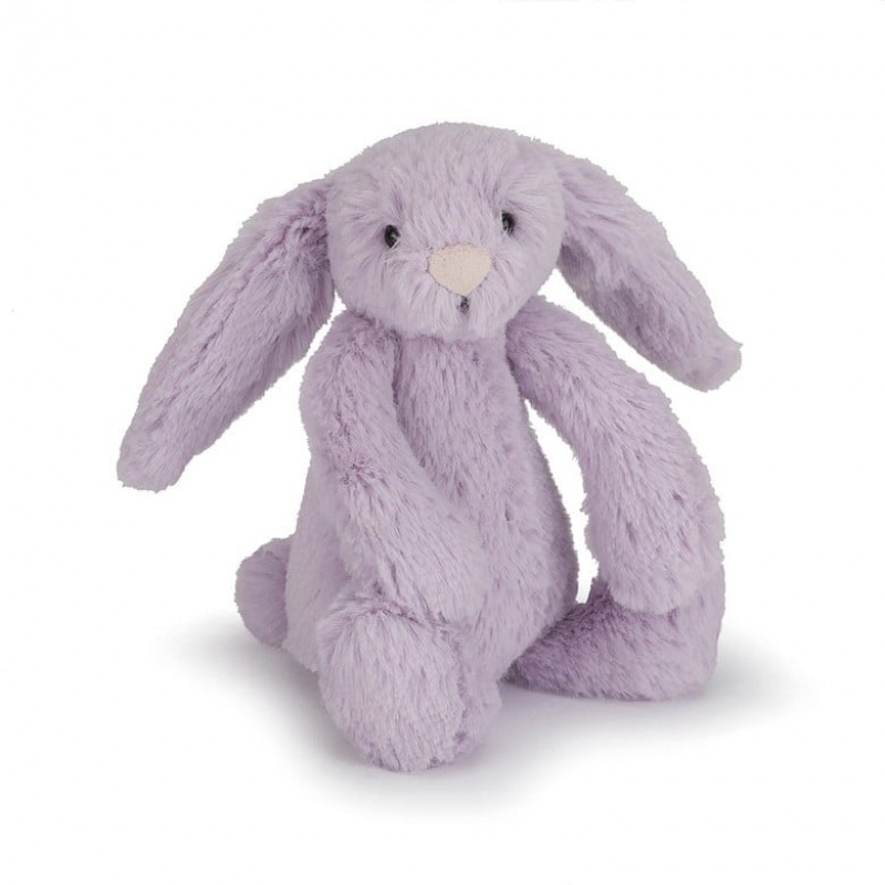 TINY Jellycat Bashful Hyacinth Bunny 13 CM X 6 CM, Jellycat USA | MT6049521