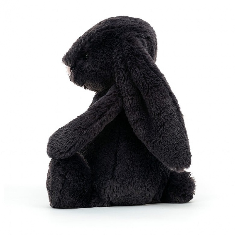 TINY Jellycat Bashful Inky Bunny 13 CM X 6 CM, Jellycat USA | DR7054319