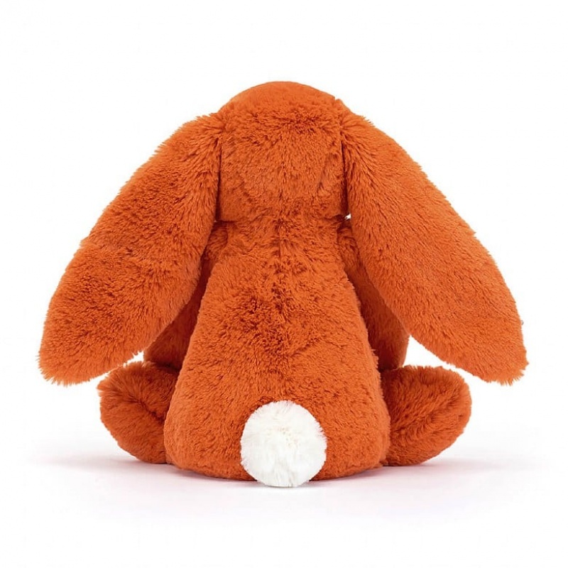 TINY Jellycat Bashful Tangerine Bunny 13 CM X 6 CM, Jellycat USA | SC4239718