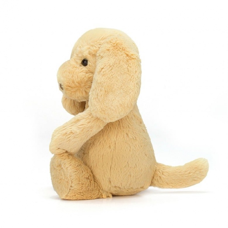 TINY Jellycat Bashful Toffee Puppy 13 CM, Jellycat USA | GL0894572