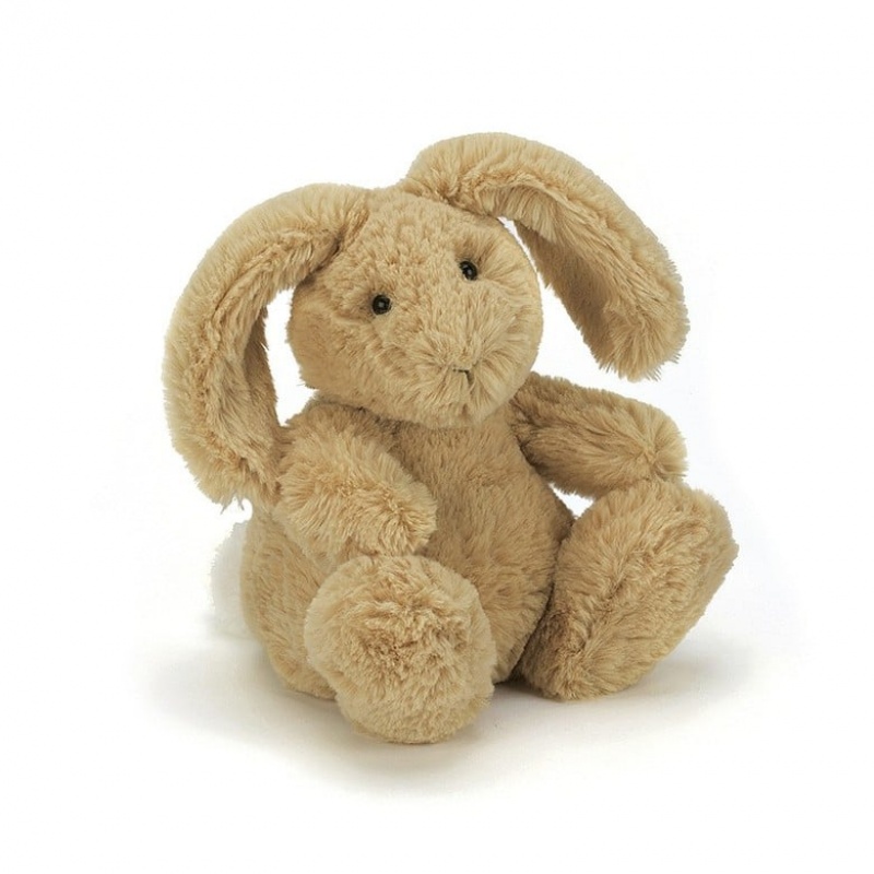 TINY Jellycat Poppet Honey Bunny 10 CM, Jellycat USA | TD6948573