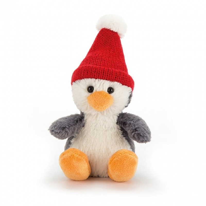 TINY Jellycat Poppet Penguin 10 CM X 6 CM, Jellycat USA | MI4210876