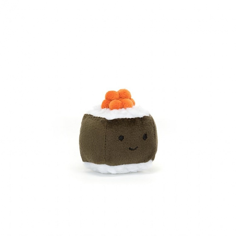 TINY Jellycat Sassy Sushi Hosomaki 5 CM X 7 CM, Jellycat USA | RJ0736498